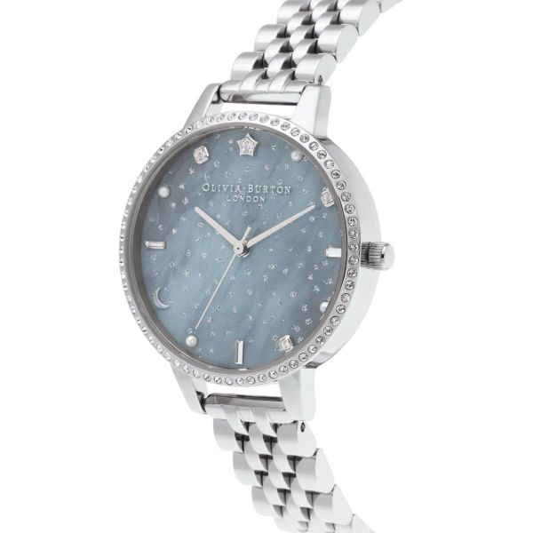 オリビアバートン腕時計 レディース OB16WG41 ホワイト グレー