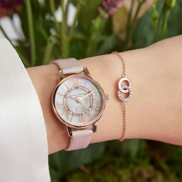 文字盤の色ピンク系オリビアバートン 腕時計 ワンダーランド