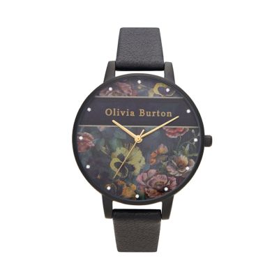 ヴァースティ ビッグ マットブラック＆ゴールドディティール 38mm