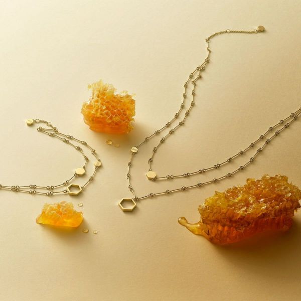 美品　ポルトガル　リスボン　オウリヴェザリア・ダ・モーダ　ゴールドネックレス ポルトガル リスボン 土産 オウリヴェザリア・ダ・モーダ - メルカリ